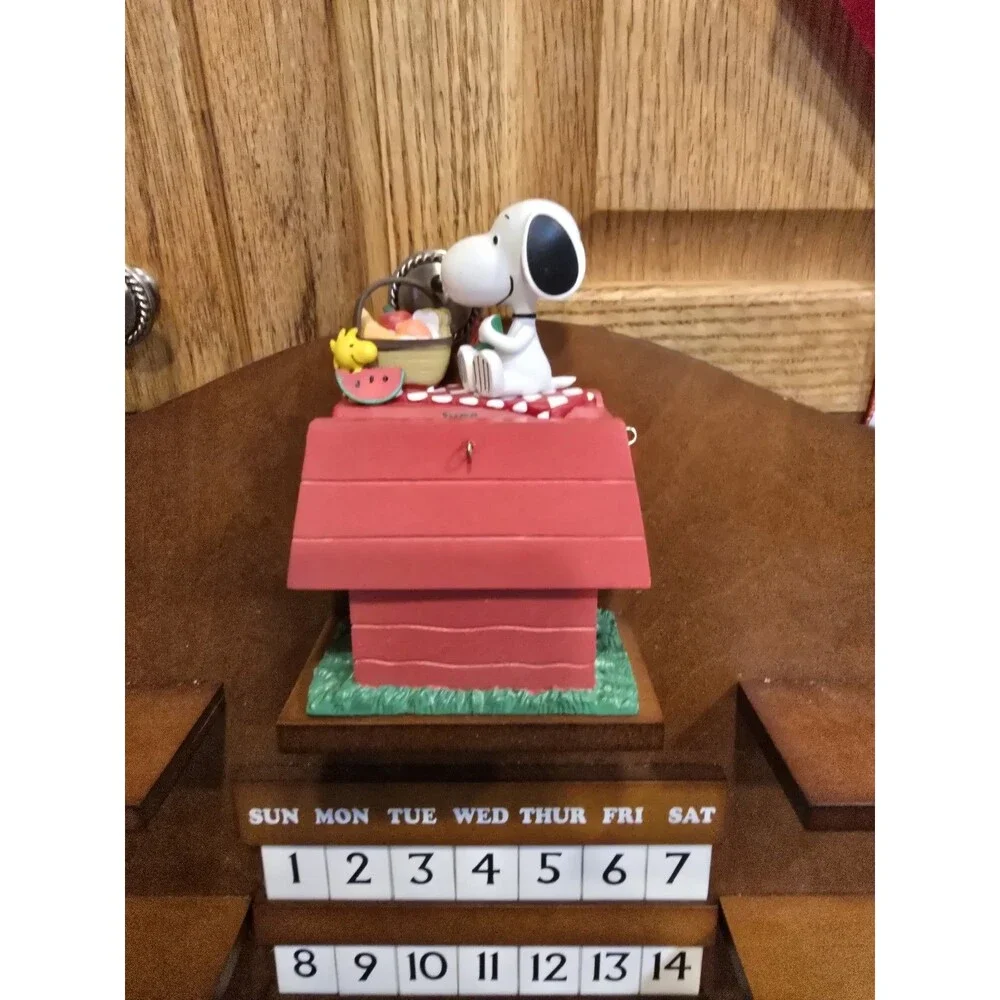 Snoopy Through The Year Perpetual Calendar Made by The Bradford Exchange